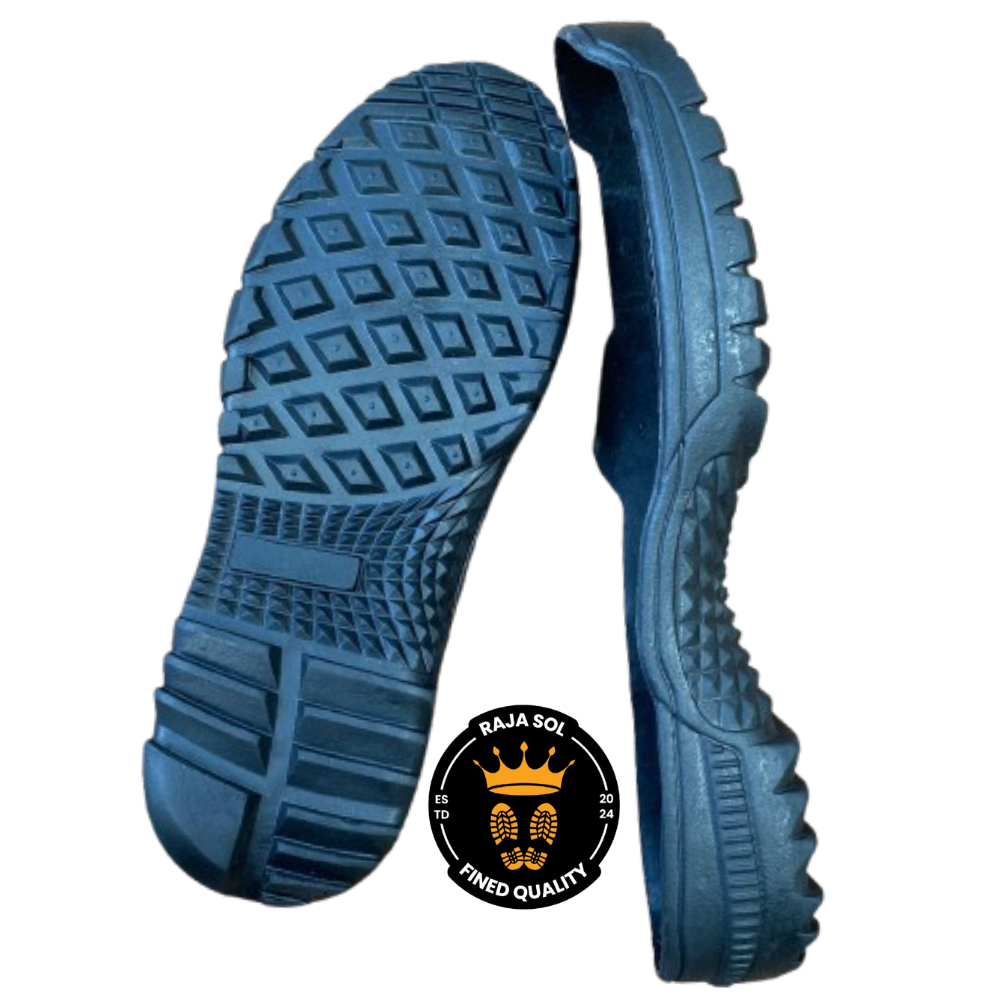 Outsole Alas sepatu safety pdl alas karet mentah anti slip Sol Sepatu Safety King hiking.cheeta