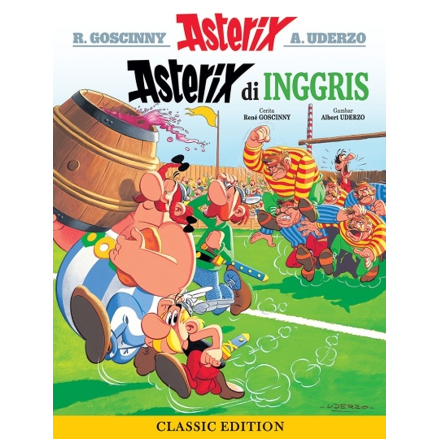 Gramedia - Asterix - Asterix di Inggris Classic