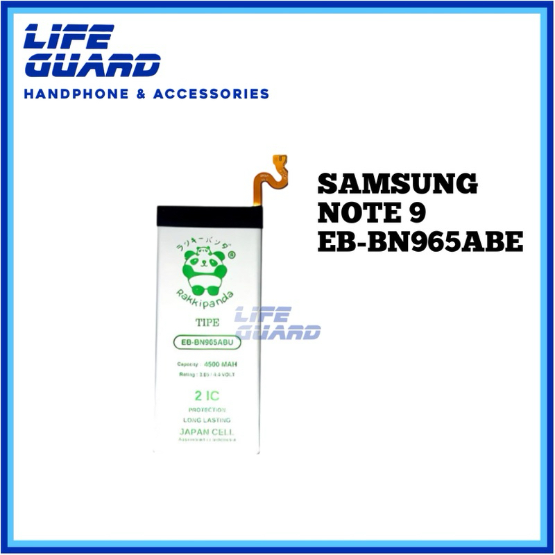 BATERAI SAMSUNG NOTE 9 EBBN965ABE DOUBLE IC BATRE RAKKIPANDA