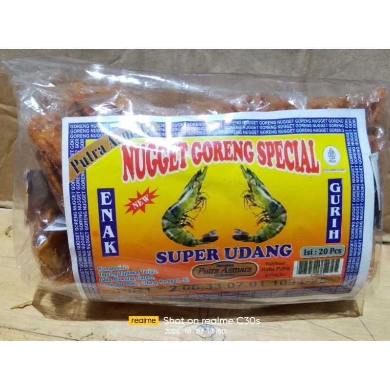 

Nugget goreng special super udang/20pcs