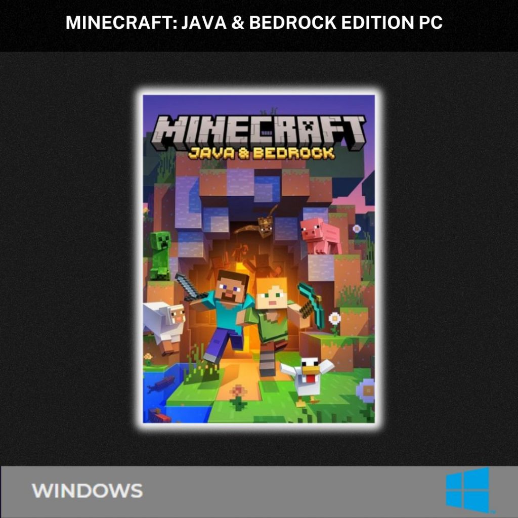 Minecraft: Java & Bedrock Edition - Game PC Original