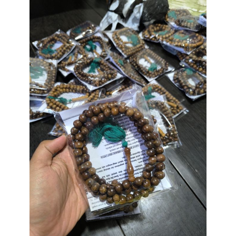 Tasbih Kayu Gaharu Wangi | Tasbih Kayu Gaharu Kalimantan Asli 100% Wangi | Tasbih 99 | Tasbeh Gaharu
