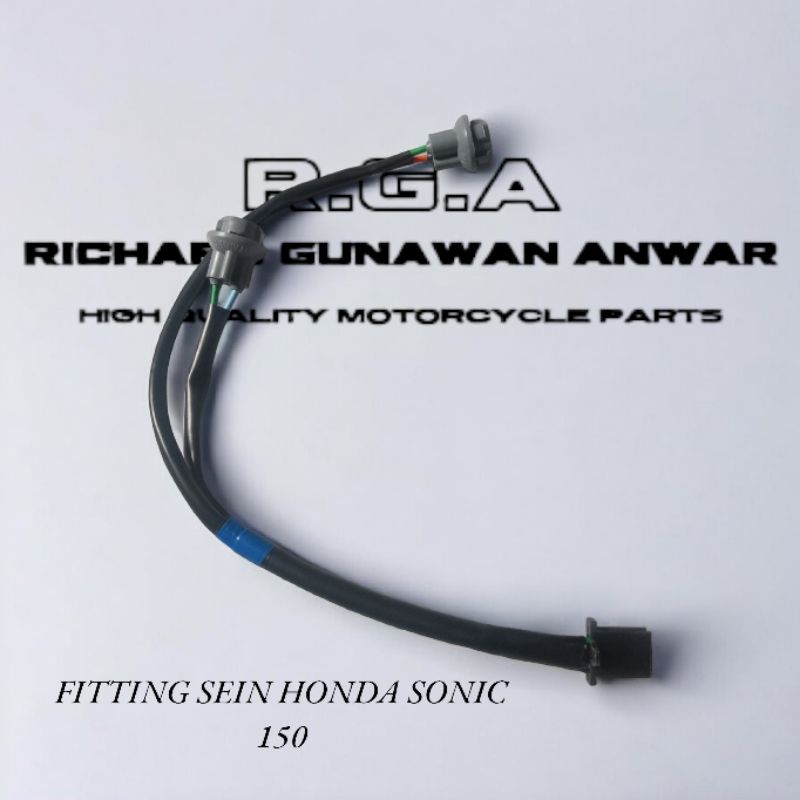 Kabel Fitting Lampu Bohlam Belakang Suzuki Satria Fu Karbu Spin 125 Sonic 150 Fu Fi