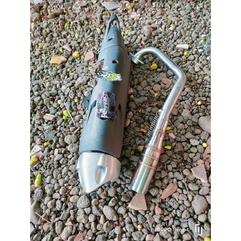 Knalpot Racing Model Standar MX KING Vixion R15 INLET 38 , 50 Ready Suara BAS Adem Termurah