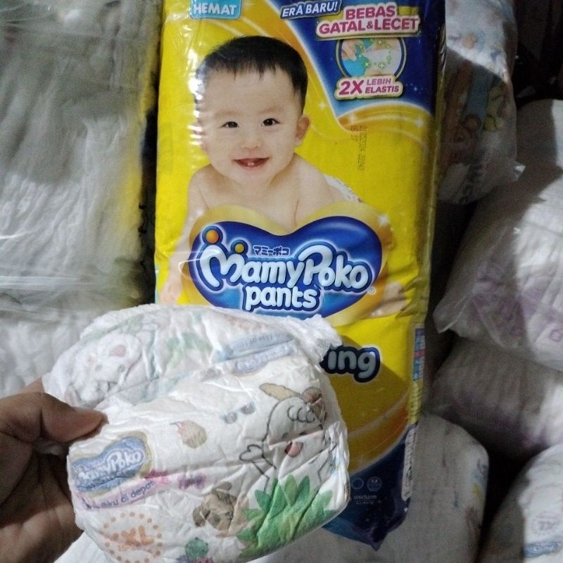 mamypoko non kemasan s.m.l.xl.xxl. mamypoko ripack 50 pcs. mamypoko non kemasan ori isi 50pcs.