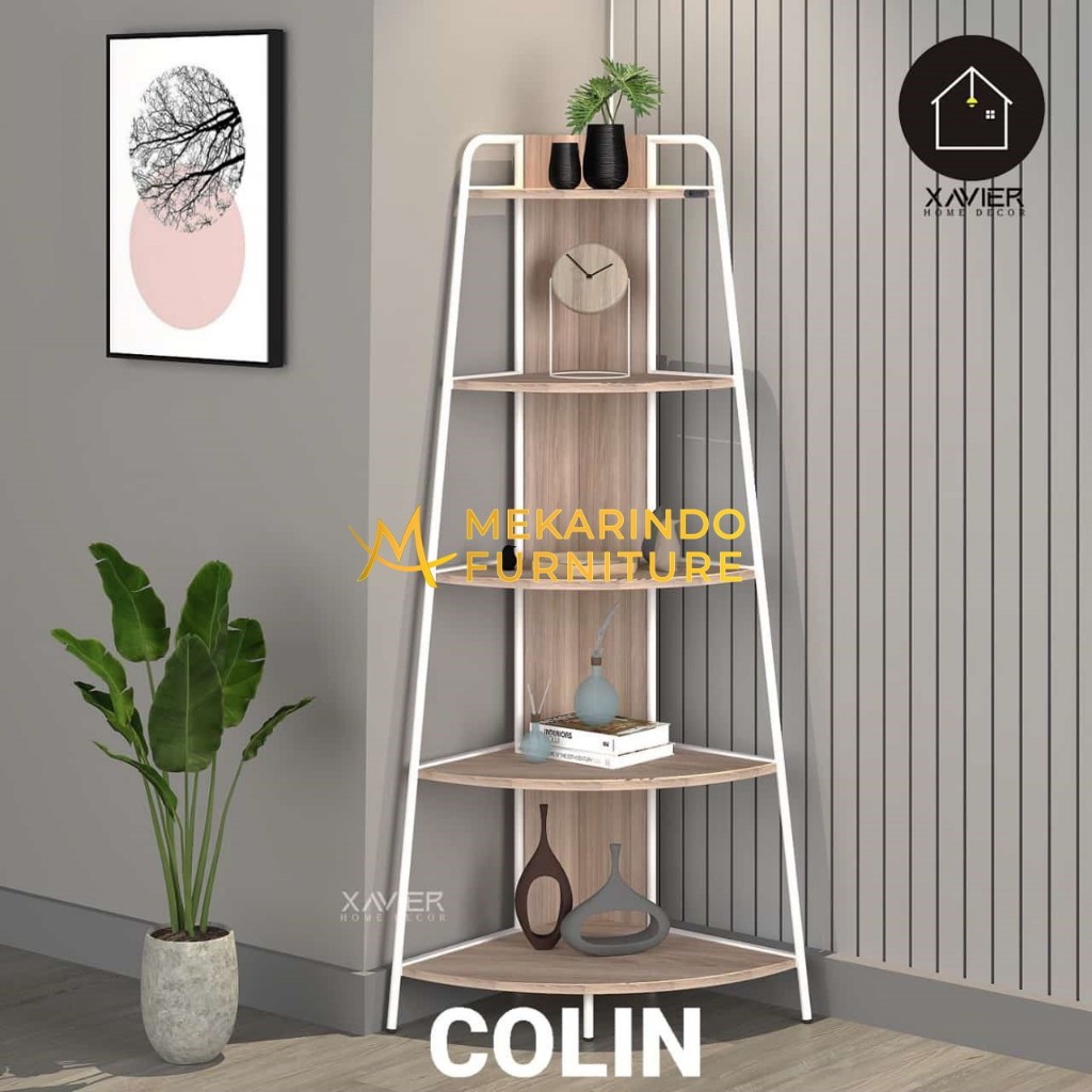 Xavier Rak Sudut Minimalis COLIN