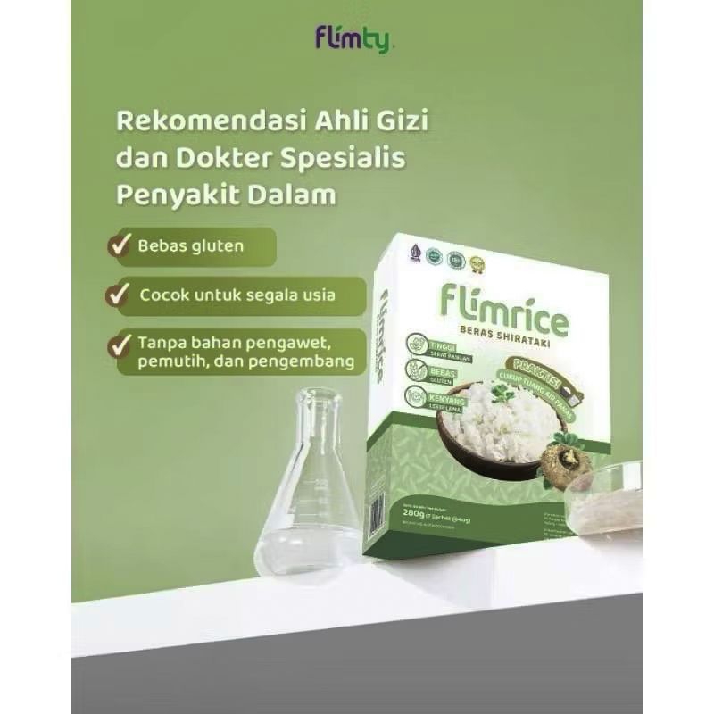 

Flimrice Balikpapan | Nasi diet rendah kalori | 1 box isi 7 sachet