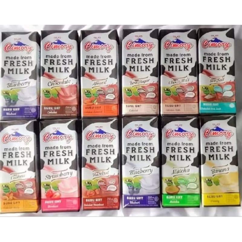 

Cimory Made from fresh milk 250 ml termurahhh