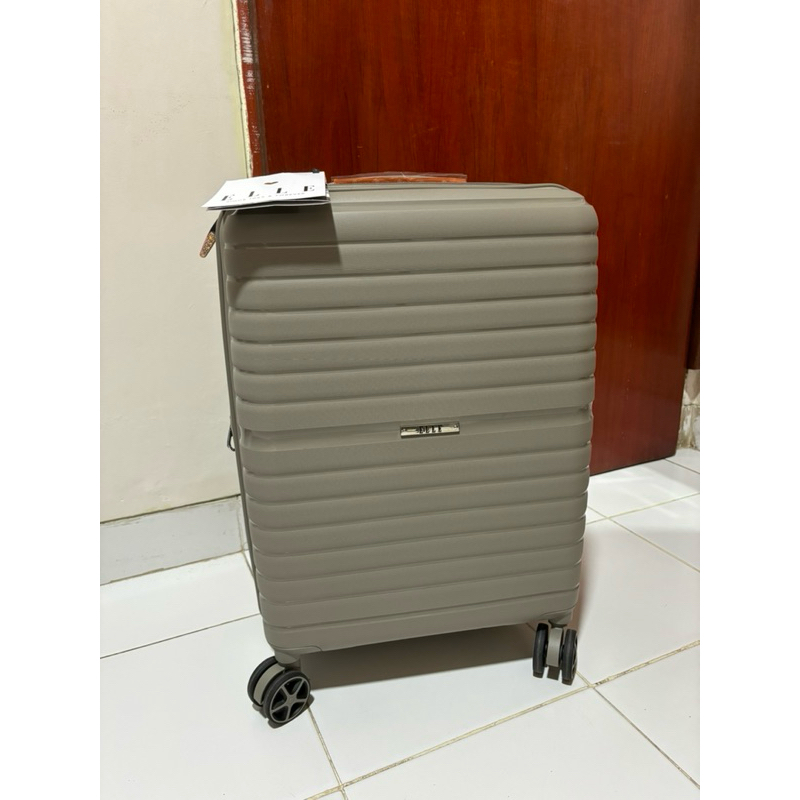 Koper Kabin ELLE warna nude champagne NEW Original 20inch