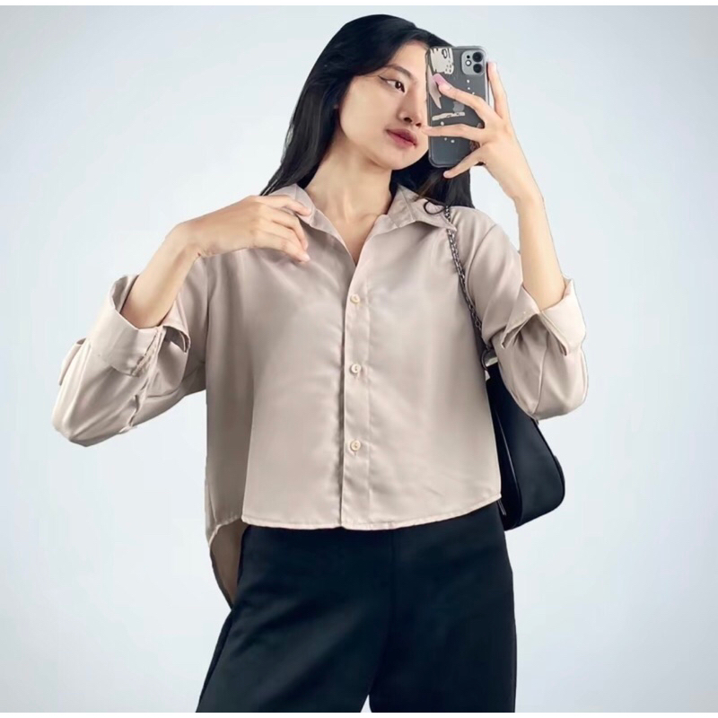 Lea Kemeja Crop
