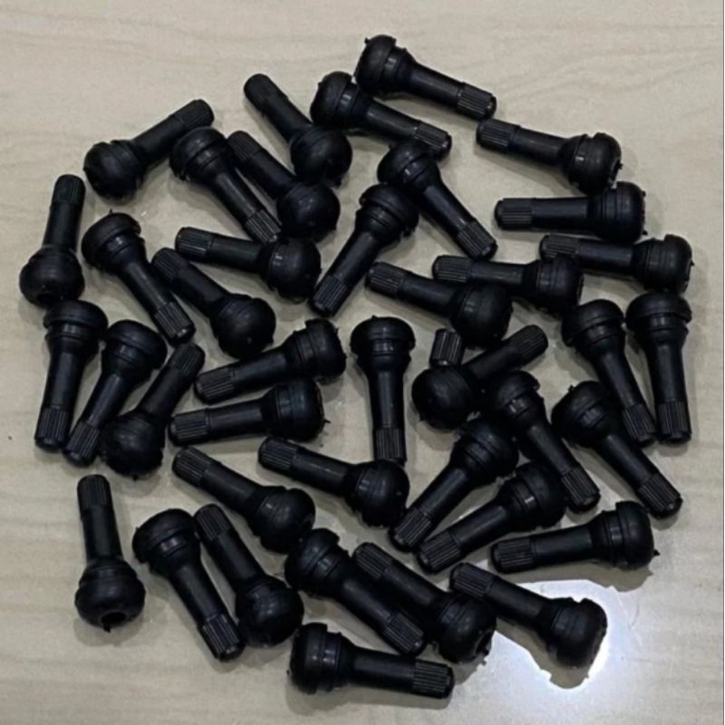 pentil tubles karet hitam / pentil tubeless mobil motor