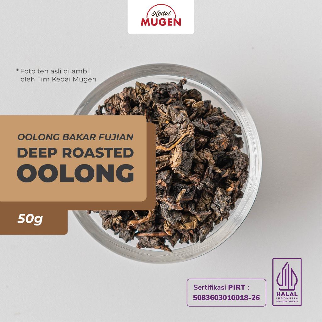 

Kedai Mugen - Roasted Oolong Tea / Teh Olong Ti Kuan Yin Panggang / Chinese Tea 50g