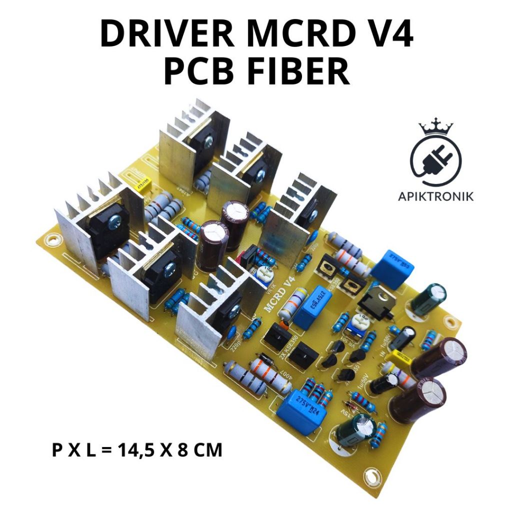 POWER MCRD V4 DRIVER AMPLIFIER BOSTRAP MCRD V4 FIBER DRIVER