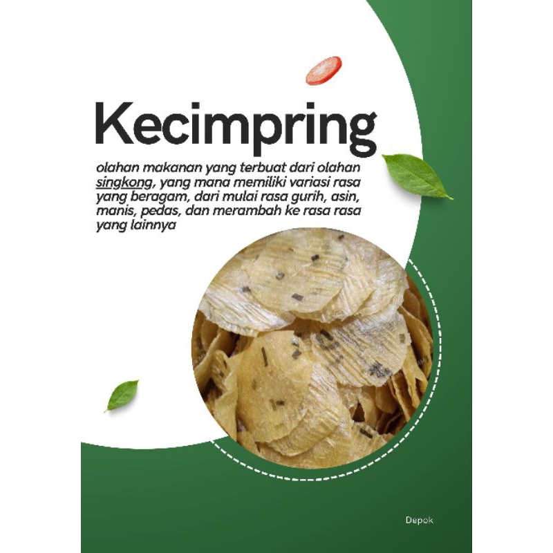 

Kicimpring // kecimpring singkong gurih mantul 100% singkong lebar kicimpring mentah Depok