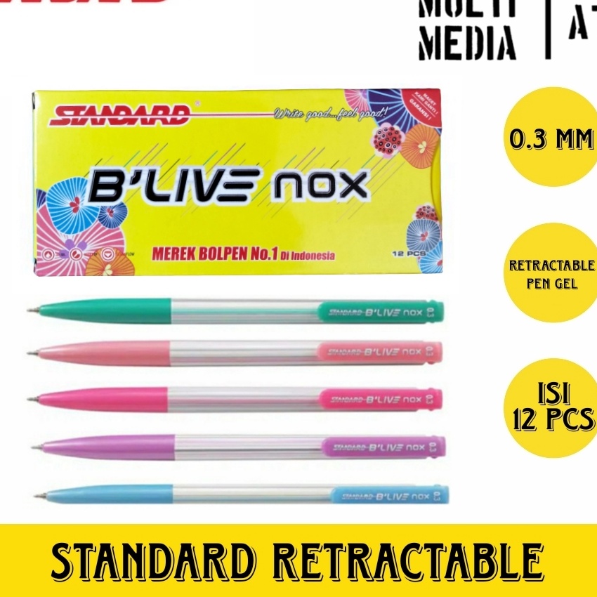

KI3 PEN STANDARD BLIVE NOX PULPEN CETREK BLIVE 3mm ISI 12