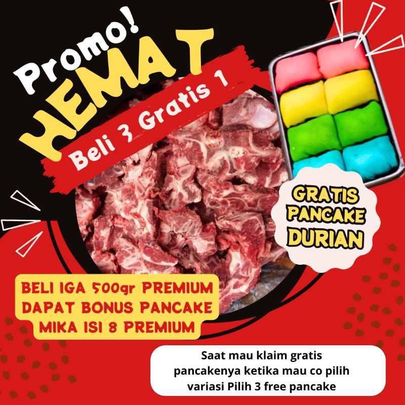 

Tulang Iga gondrong premium 500gr Halal