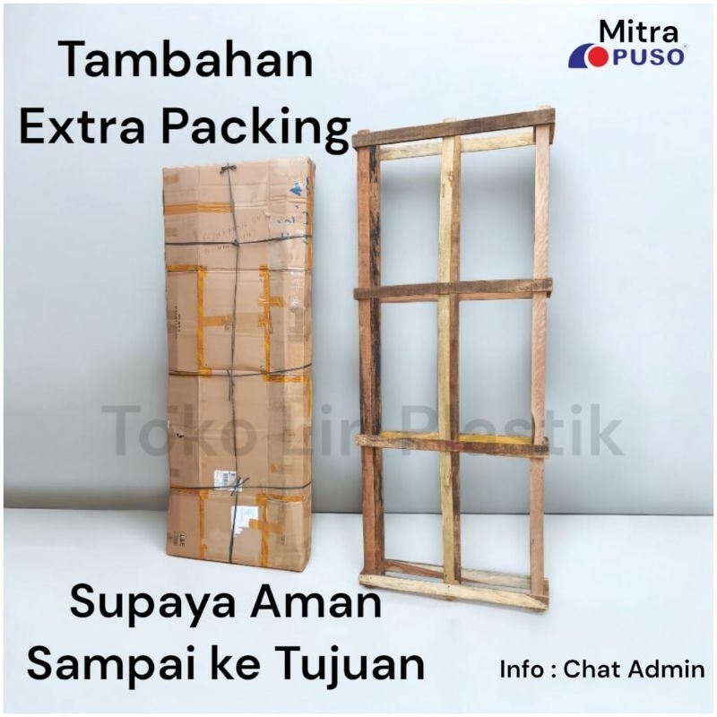 

TAMBAHAN EXTRA PACKING PINTU