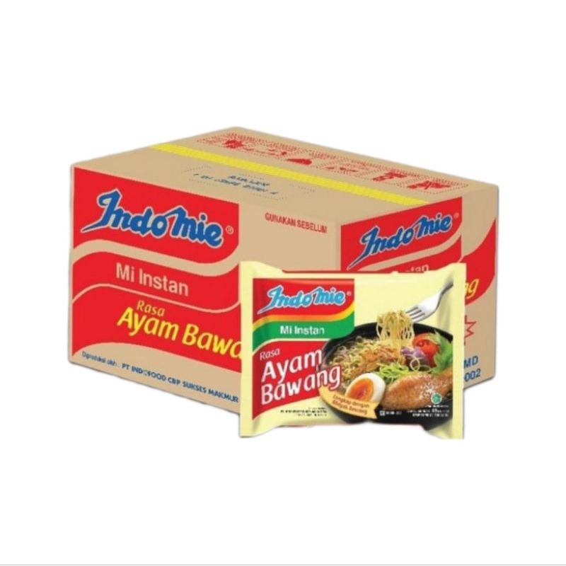 

Indomie Mi Instan Kuah Rasa Ayam Bawang (1 dus/40 pcs)