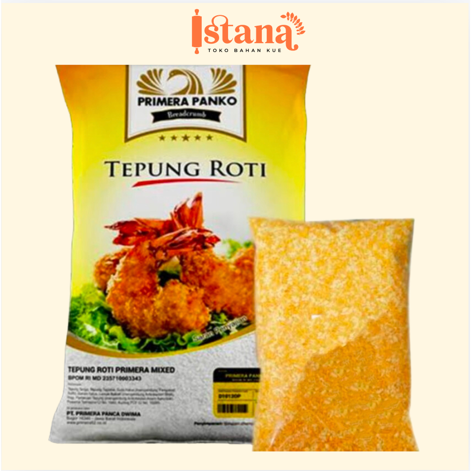 

PRIMERA TEPUNG ROTI MIX / ORANGE / PUTIH REPACK 500 GR