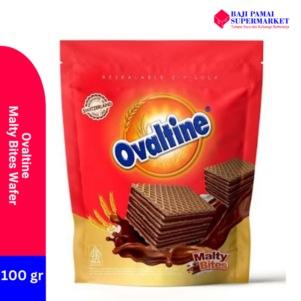 

Ovaltine Malty Bites Wafer 100 gr