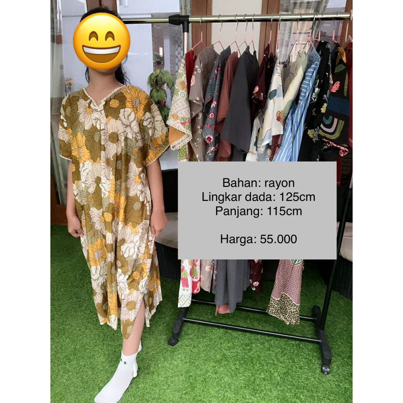 homewear jumbo daster/dress cantik