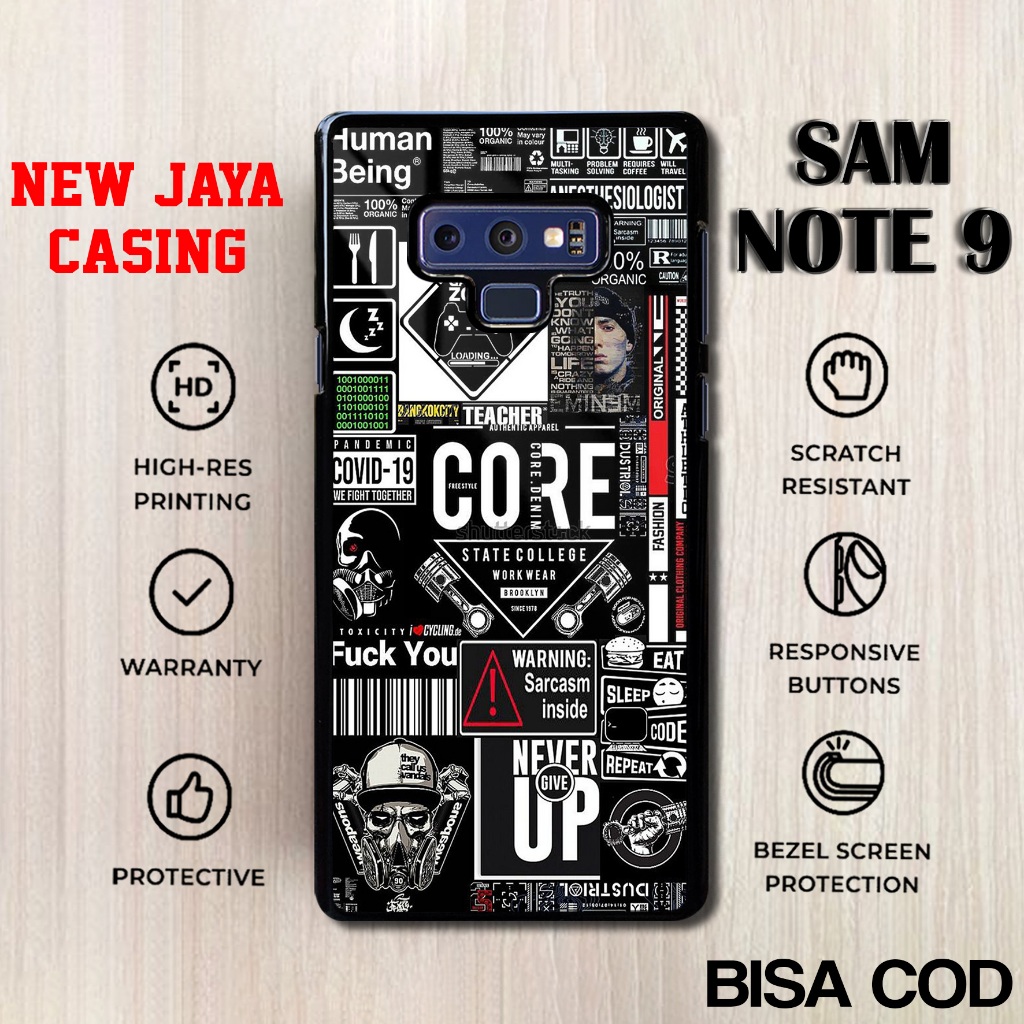 Case Samsung Note 9 Terbaru Hardcase Softcase Glossy Brand Aesthe Casing Samsung Note 9 Terlaris