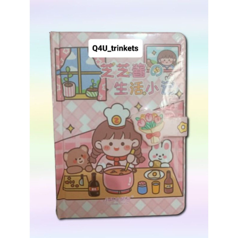

Hard Cover Note Book dengan Kancing
