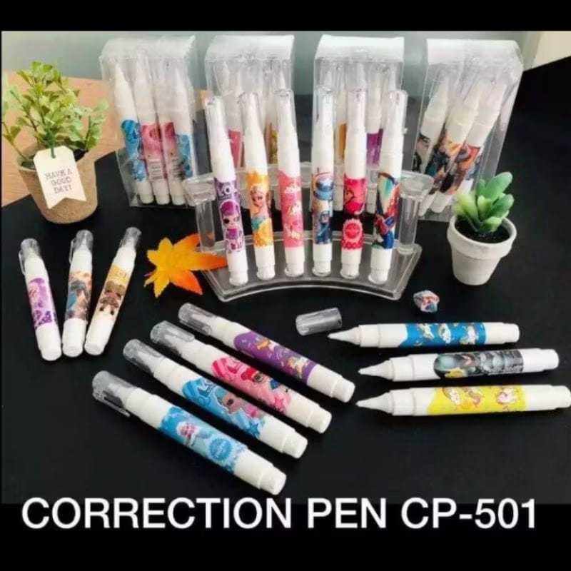 

[1 PCS] Tip Ex Cair Correction Fluid Pen Tipex Tipe X 12ml CP 501/ 503 Karakter Fancy