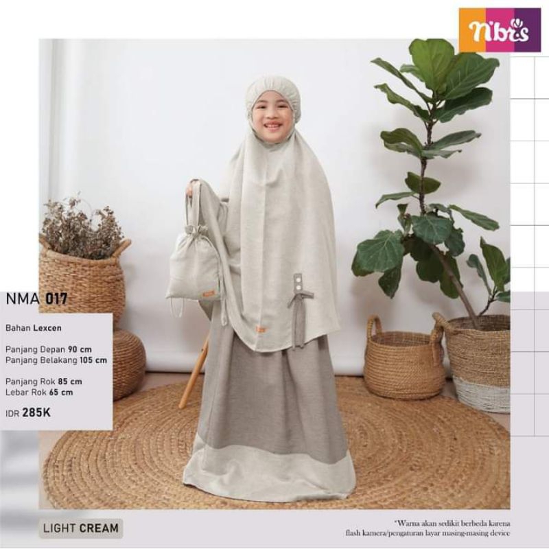 MUKENA NMA 017 NIBRAS// NIBRAS MUKENA ANAK// MUKENA ANAK// MUKENA ANAK TERBARU// MUKENA NIBRAS