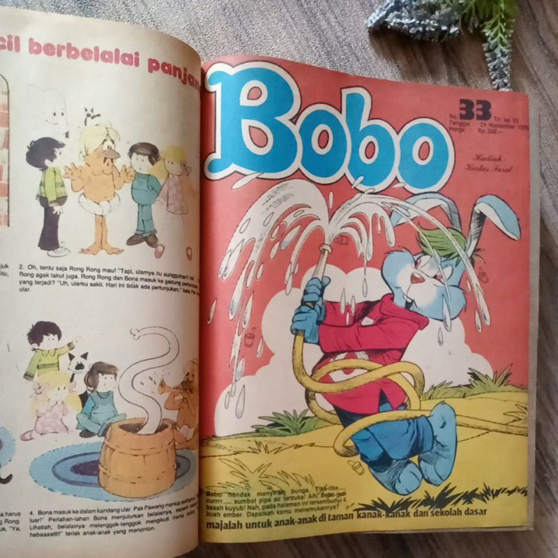 bundel majalah Bobo tahun 80an