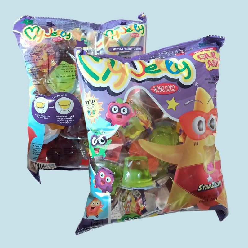 

WONG COCO My Jelly Fruity Assorted Isi 5, 15 & 30 cup