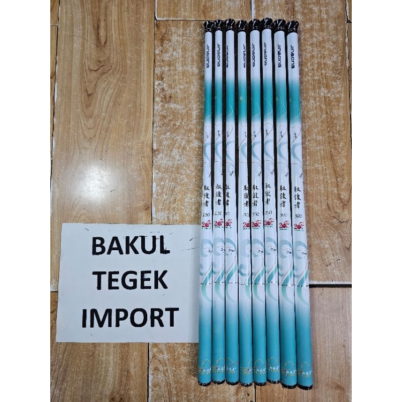 Tegek jinsong waverider Ruas 50cm
Seri ulang tahun jinsong yg ke 20th
Aniversary 20th limited editio