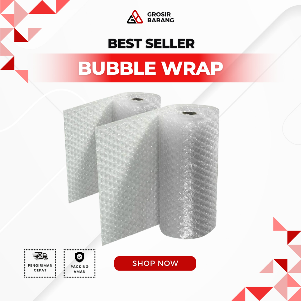 

Bubble Wrap Pelindung Barang Pecah Belah Antik Bungkus Packing Aman