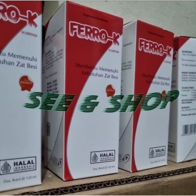 Ferro K Suspensi | Suplementasi zat besi untuk anak