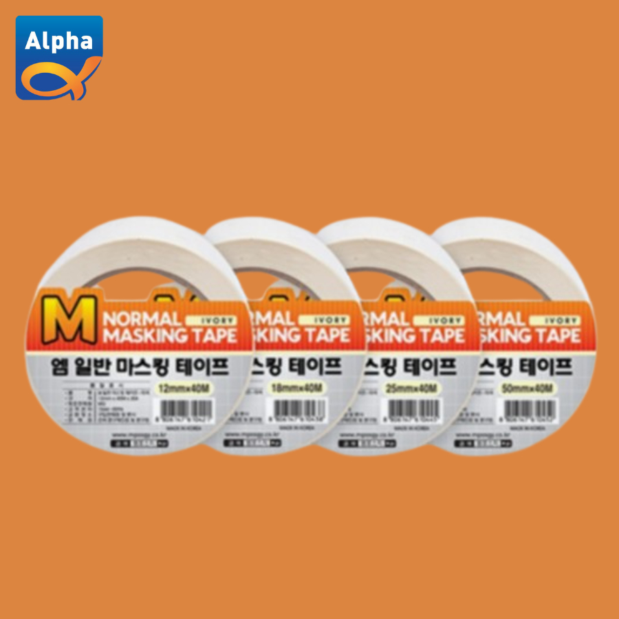 

[M Series] Masking Tape 25mm*40M / Lakban Kertas (1 roll)