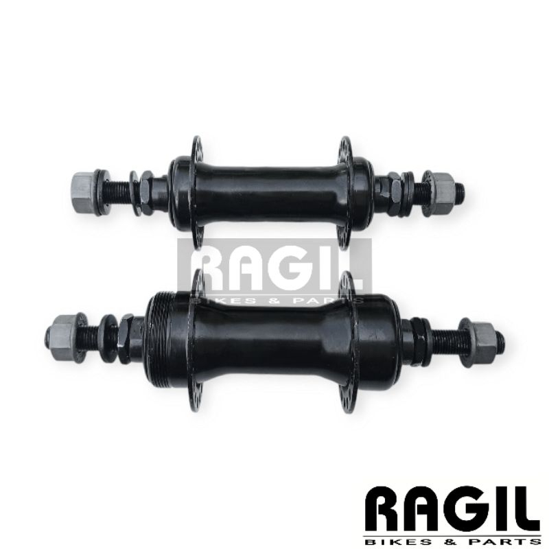 HUB FREEHUB BMX 36 HOLE 10G RUJI JUMBO BESAR HITAM 36H BOS BOSCH NAP DEPAN / BELAKANG / SEPASANG