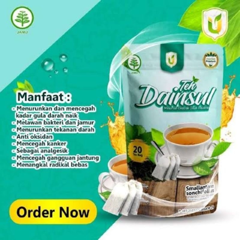 

Teh Dainsul / Teh Daun Insulimlm Celup