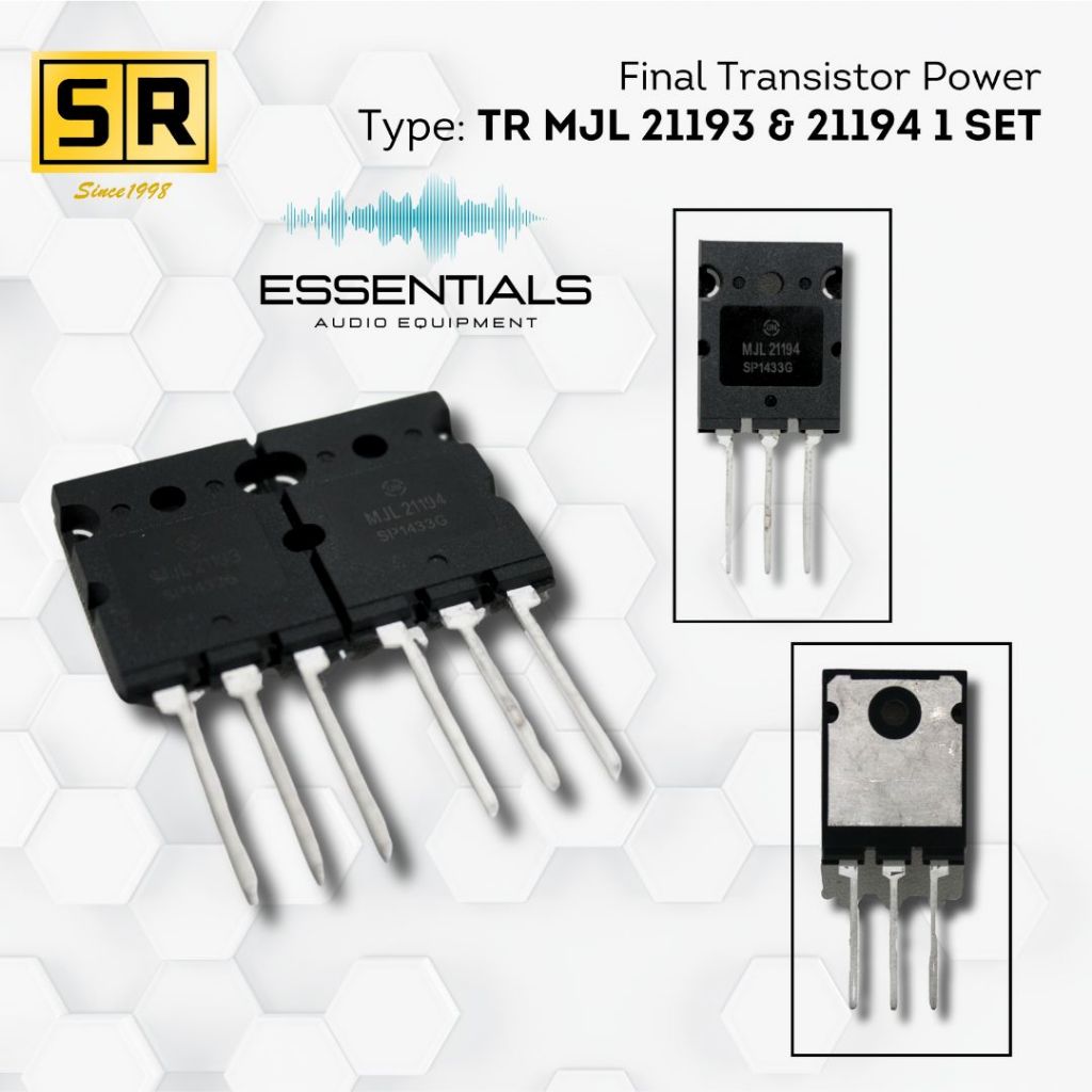 Transistor final MJL Original 1 SET