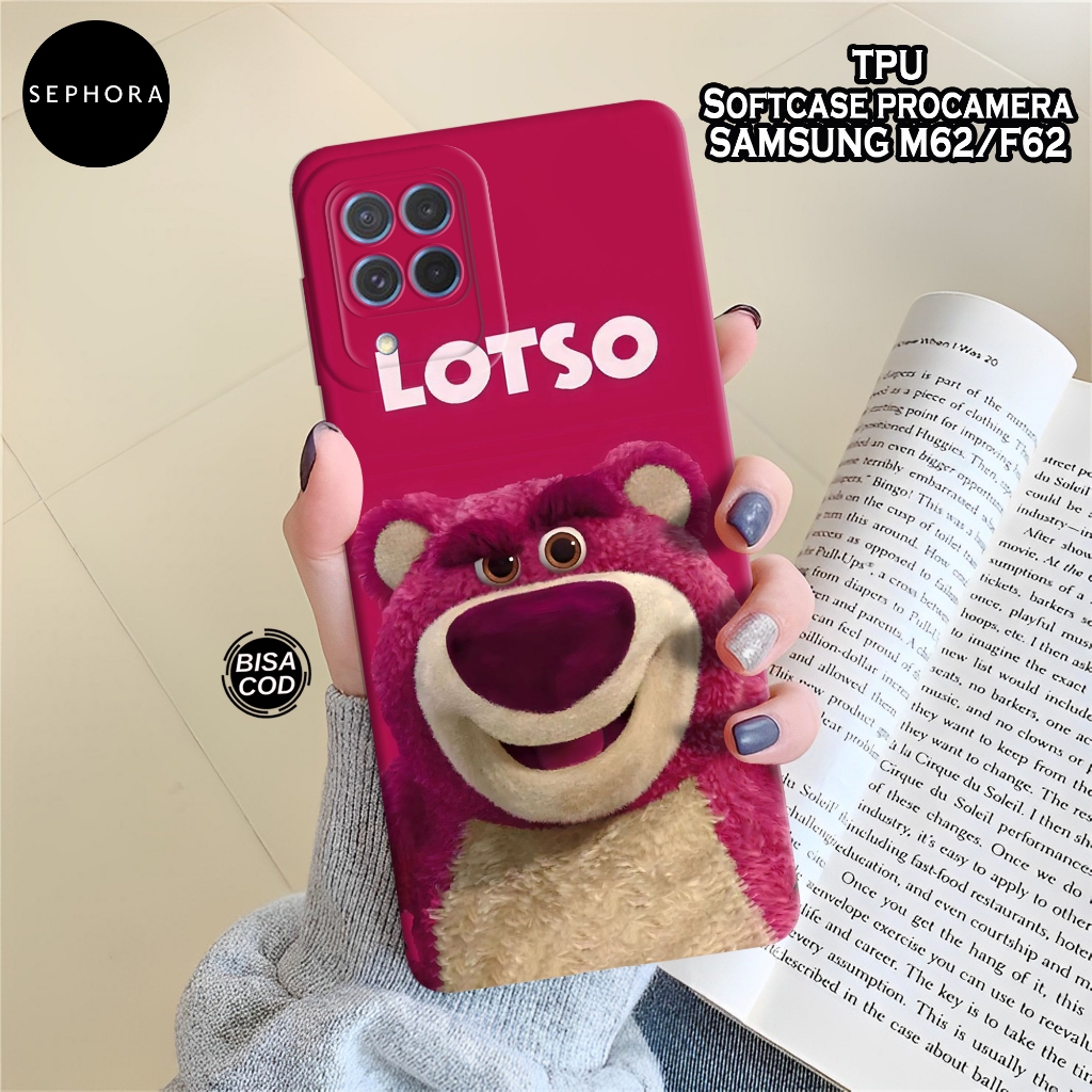 Case Samsung M62 / F62 Terbaru - Fashion Case Lotso - Softcase Samsung M62 / F62 - Case Pro Camera -
