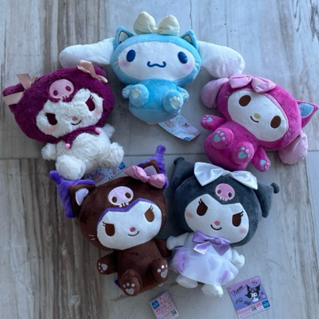 ORIGINAL Boneka Kuromi 25-30 cm sanrio besar jepang japan doll