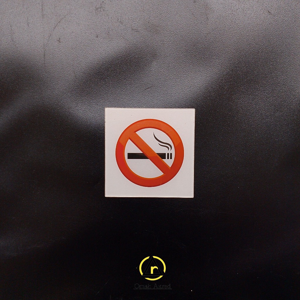 

Akrilik Dilarang Merokok - Kawasan Tanpa Asap Rokok - No Smoking Area