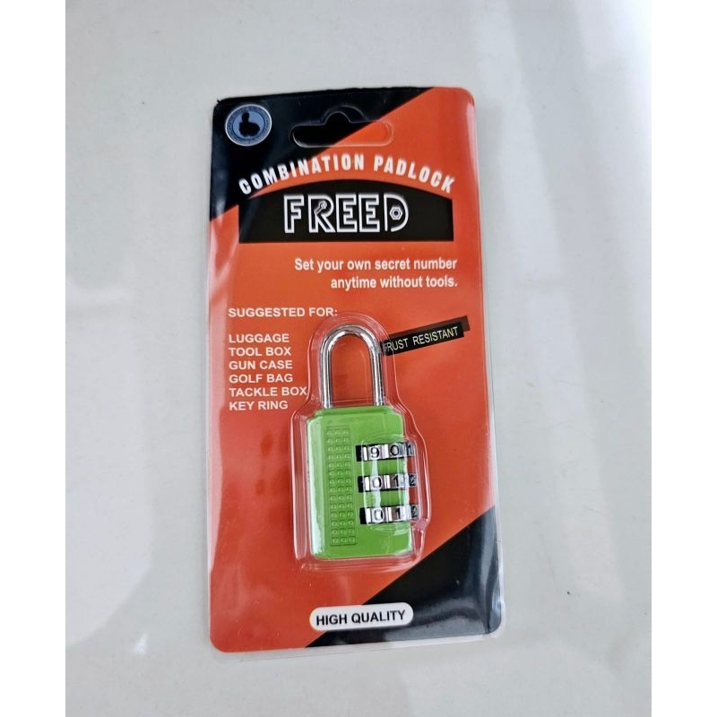 Gembok Pintu - Gembok Koper Tas - Gembok Warna - Gembok Kunci Pin Kode - Gembok Kunci Pintu