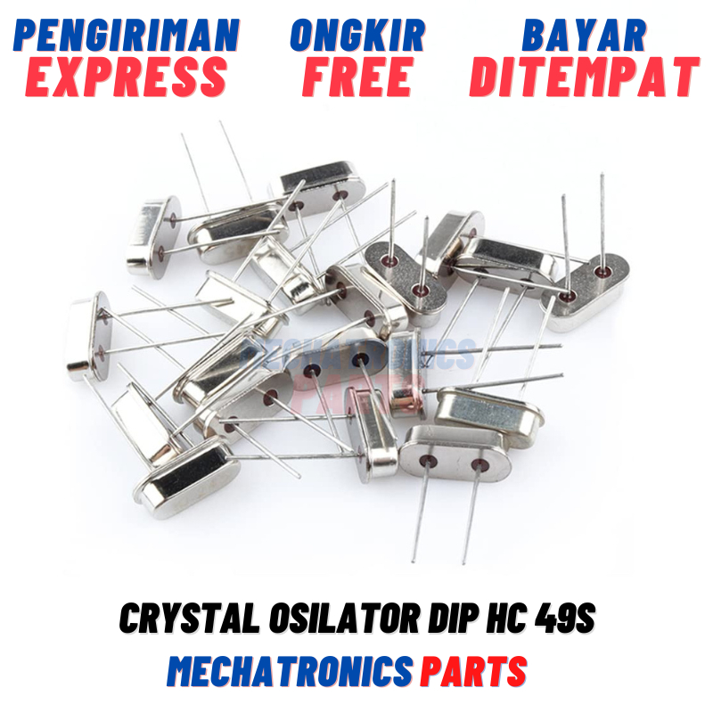 Crystal Osilator HC 49S Oscillator Xtal Kristal Passive