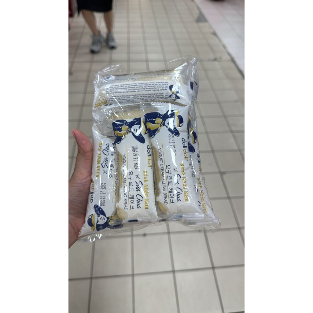 

YOGURT CREAM FILLING BREAD (PRODUK ASLI VIETNAM) PER PCS