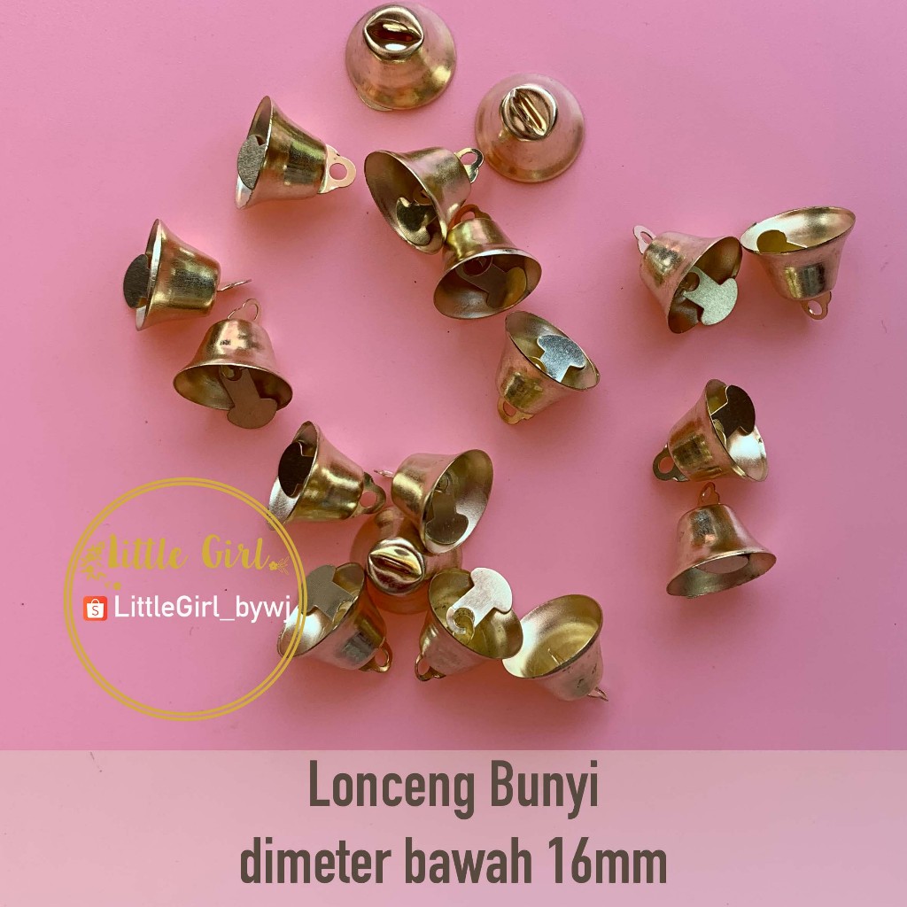 

Lonceng Bunyi Mini - Diameter 16mm - Hiasan Lonceng Mini - Lonceng Natal - Lonceng Pita - Bell Boneka - Little Girl Shop