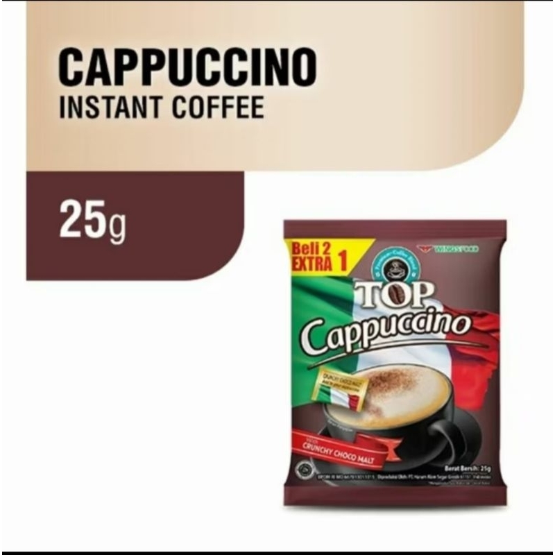 

Top Cappucino 1 Renceng isi 15 pcs