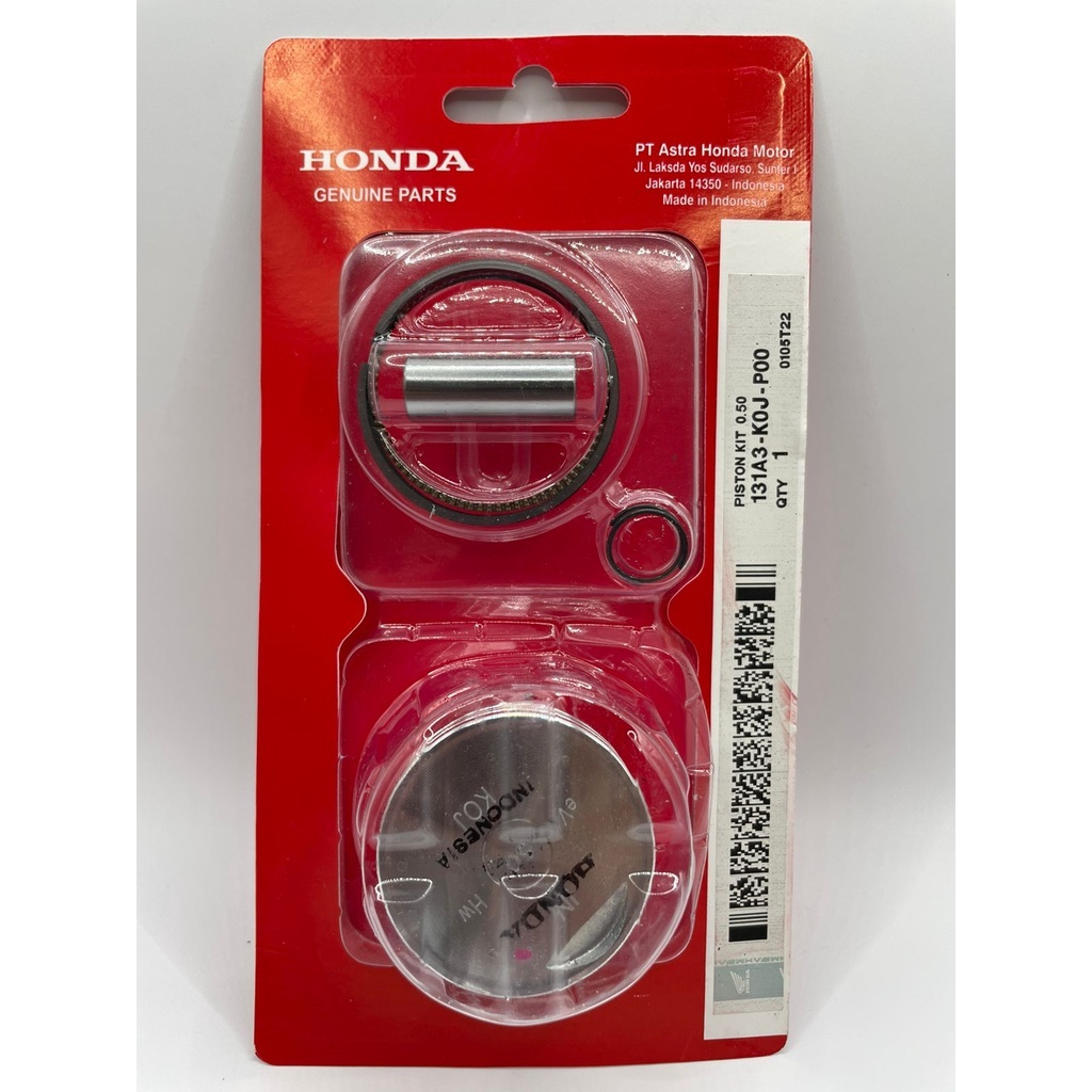 PISTON KIT K0J GENIO,BEAT DELUXE 2020,BEAT STREET 2020,SCOOPY 2020