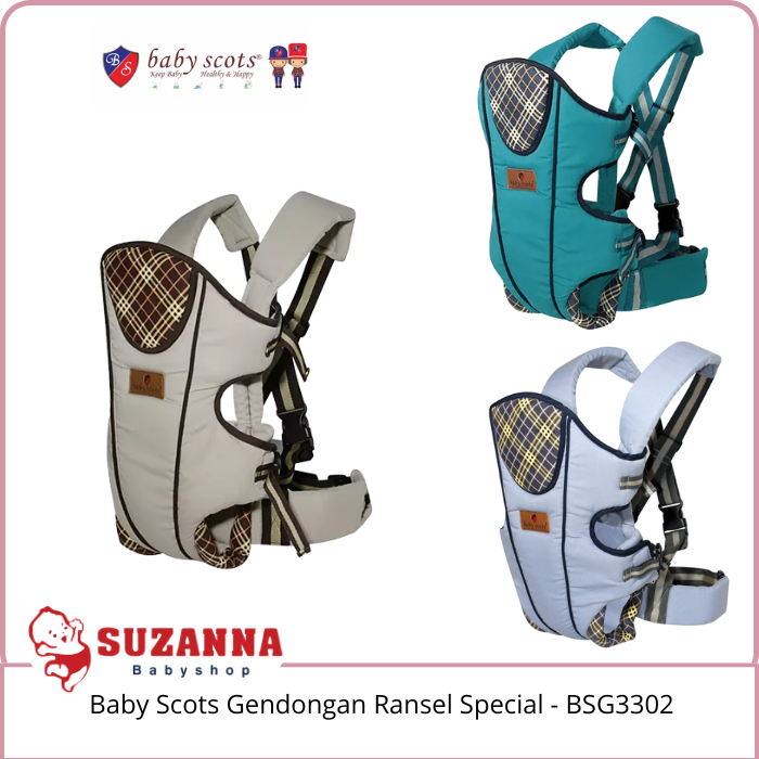 Baby Scots Gendongan Ransel Special - BSG3302