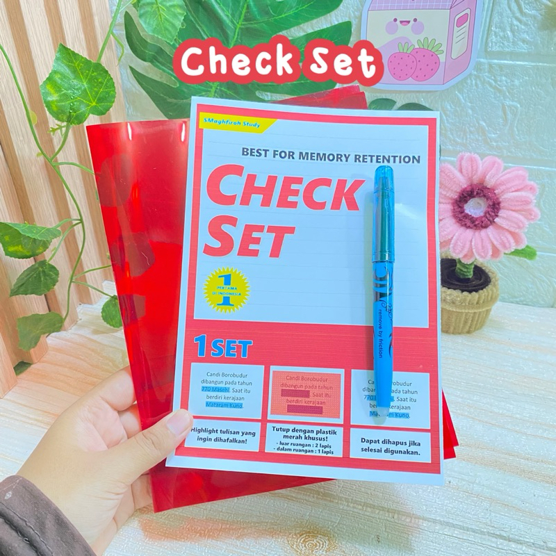 

CHECK SET - Alat Tulis Menghafal Ala Jepang PERTAMA DI INDONESIA
