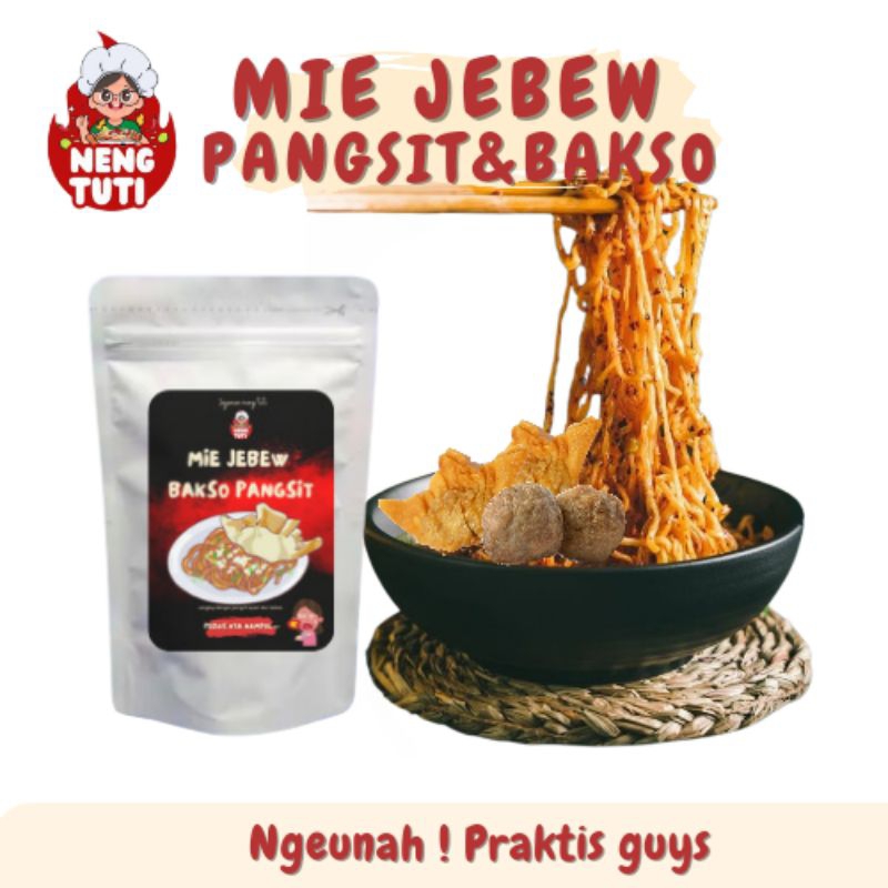 

Mie jebew pangsit bakso / mie pang mie jebew jajanan neng tuti